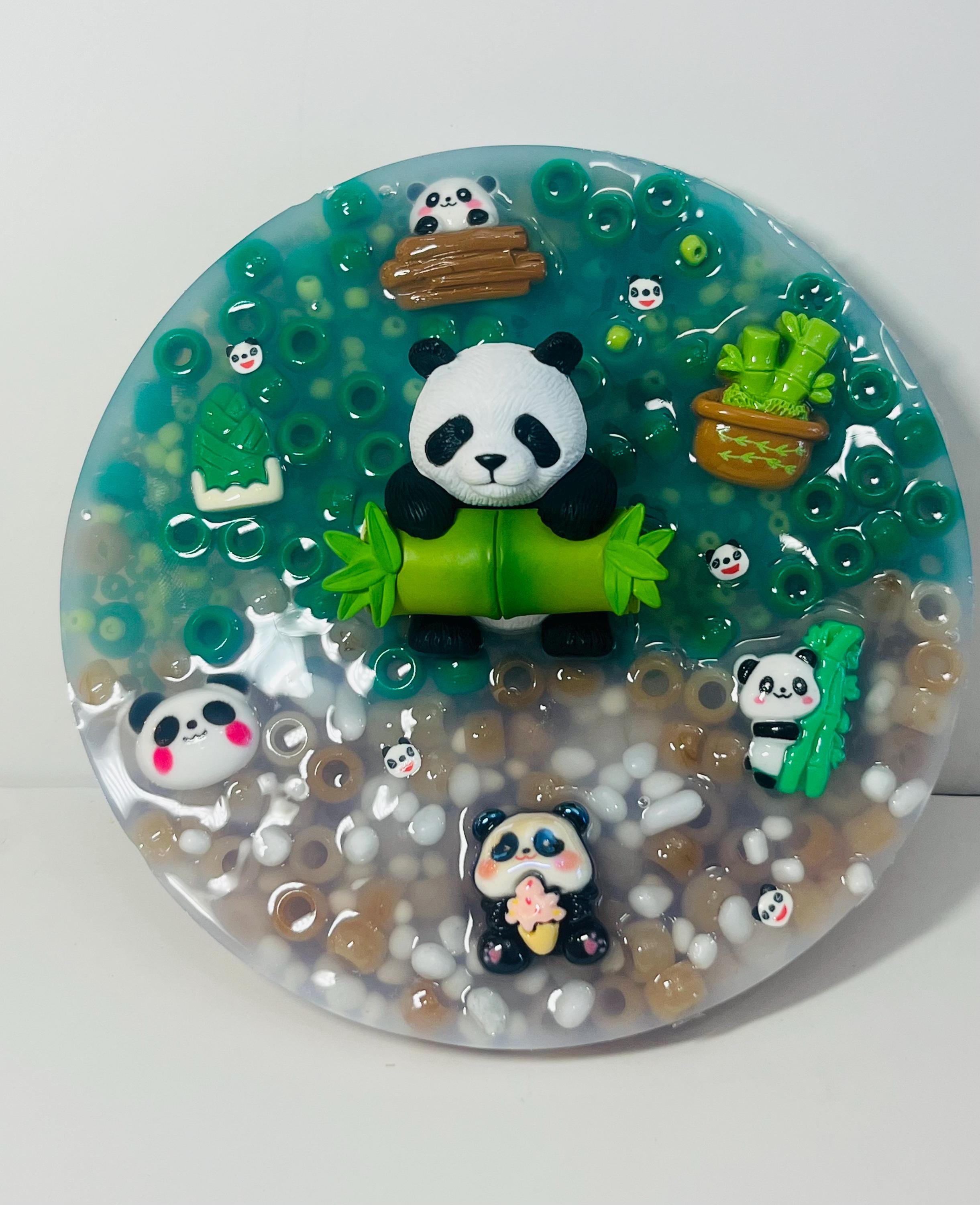 Kawaii Panda Sensory Fidget Pad - 5 Inch
