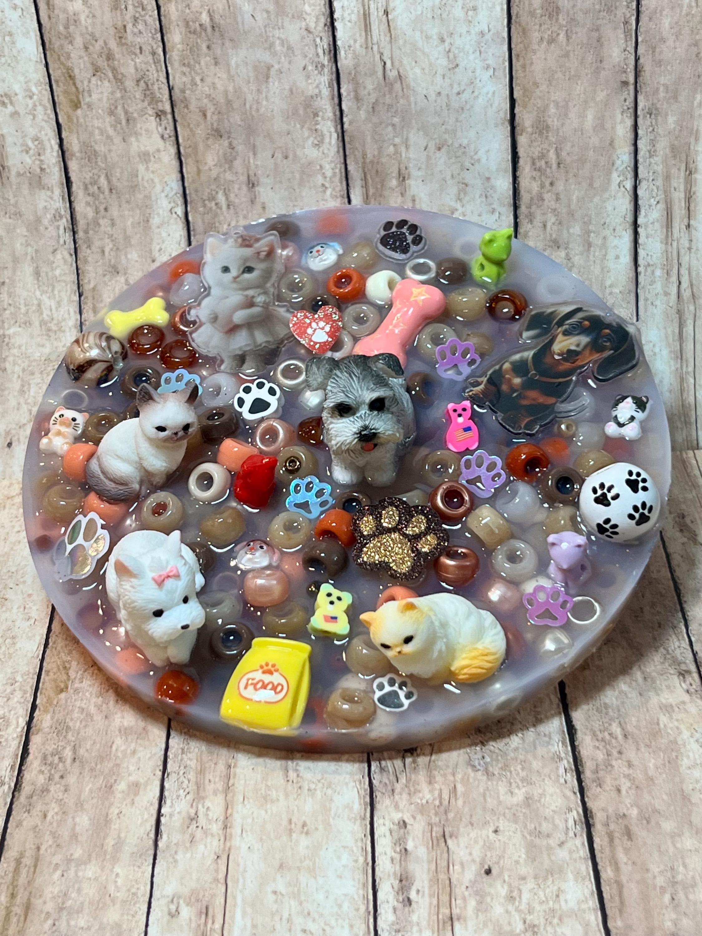 5” Inches  Take Me Home Picky Pad Full of Beads , Silicone Pad for Skin Picking,  Stress & Anxiety Relief , Dermatillomania