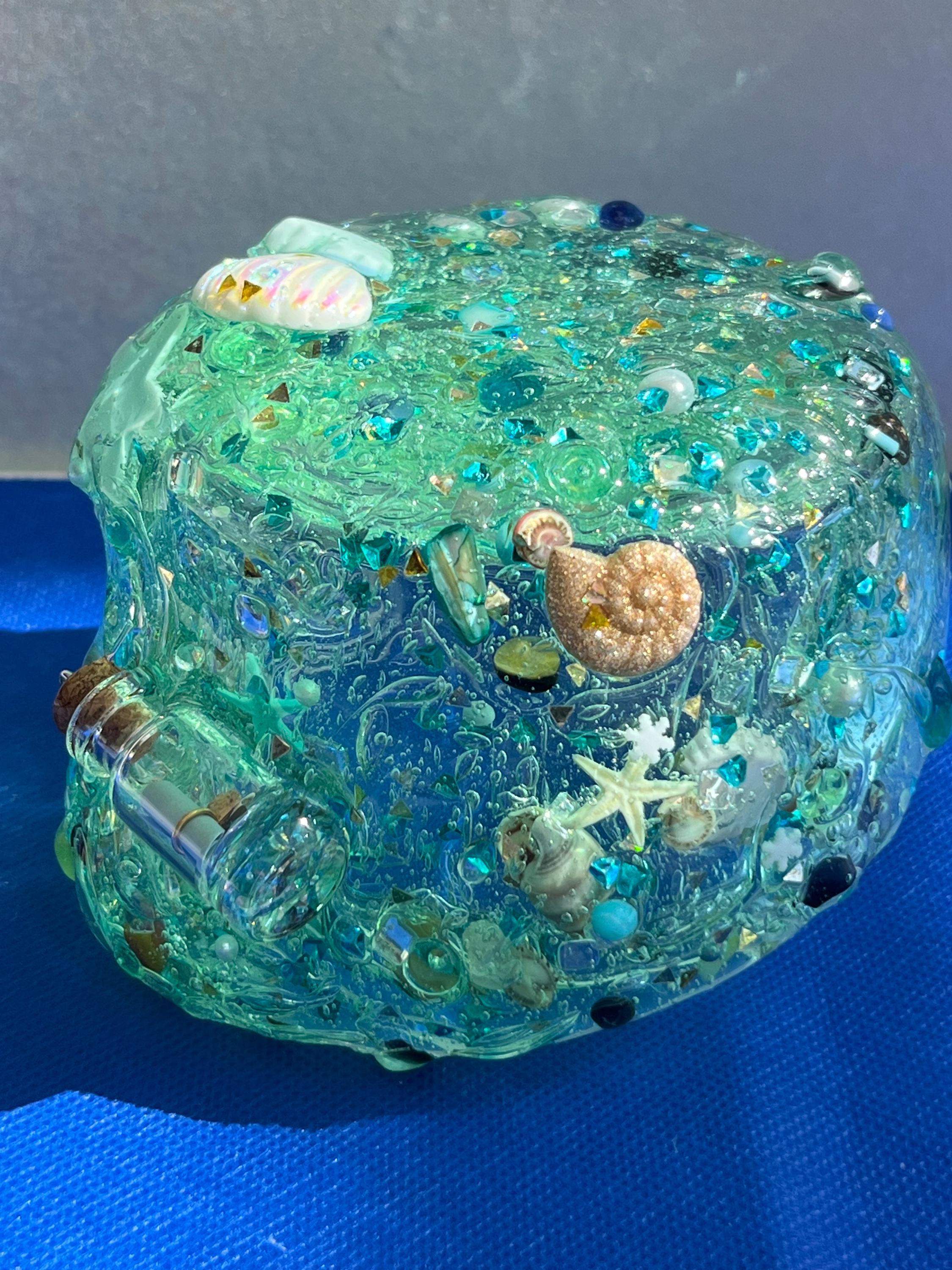 Message in the bottle Slime / Sparkles / Clear slime / Cheap Slime / Butter Slime/ Charm Slime/ Party Favors/Stickes/kids / Scent/Girl /boy