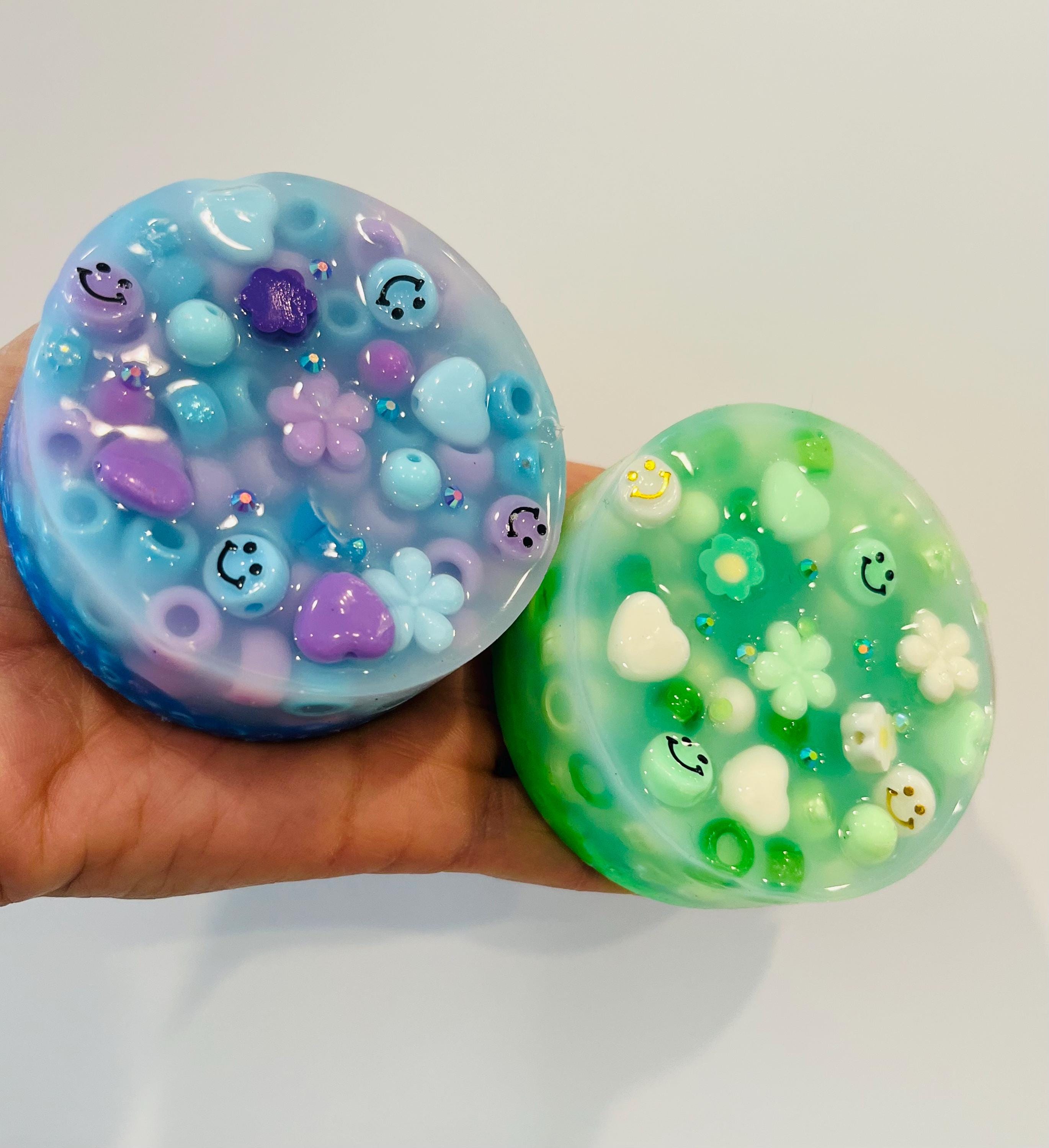 Therapeutic Picky Pad Set of 2, Silicone Fidget for Skin Picking, Anxiety Relief - Sensory Toy for SPD,  ADHD, & OCD. Fluorescent tones