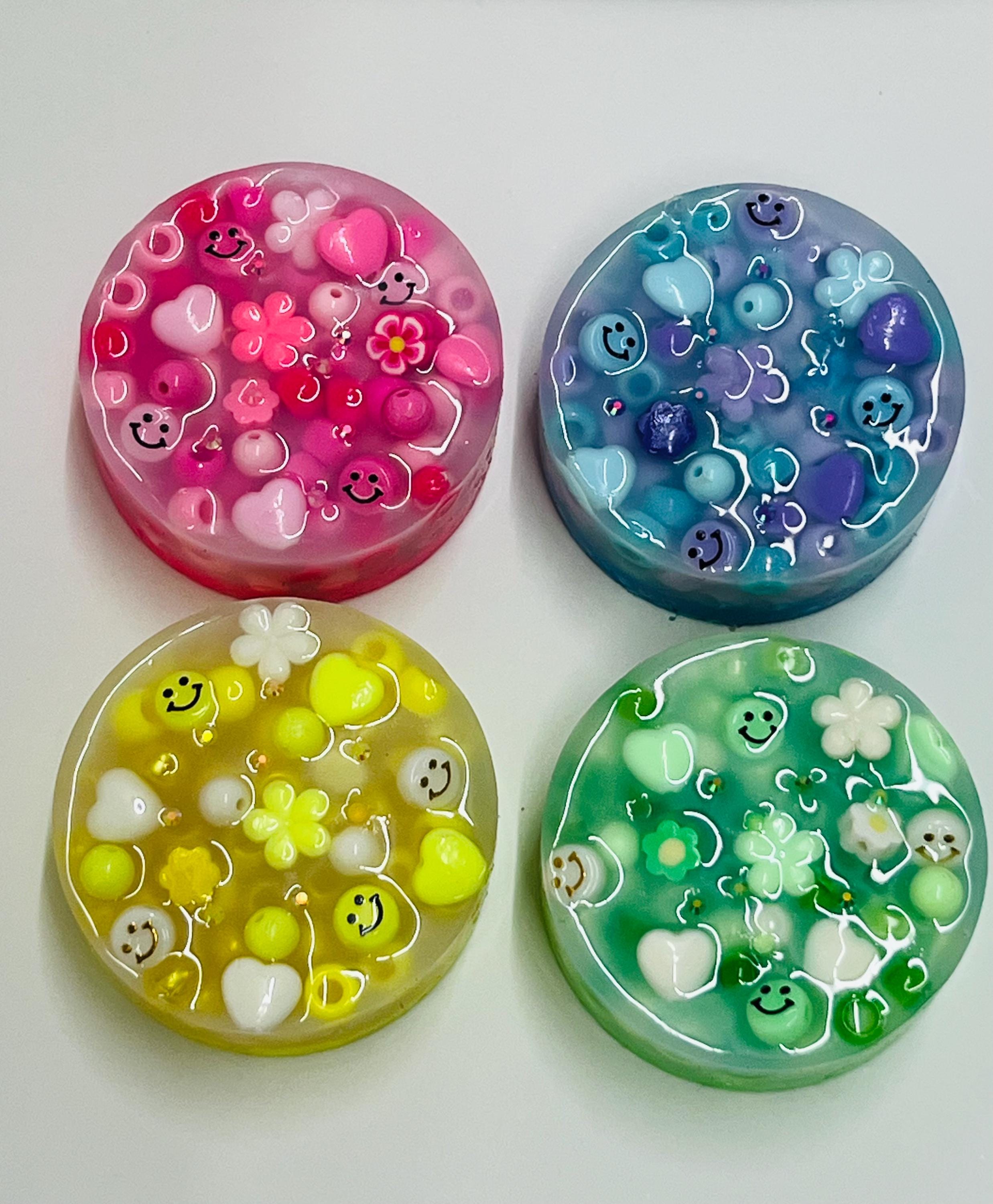 Therapeutic Picky Pad Set of 2, Silicone Fidget for Skin Picking, Anxiety Relief - Sensory Toy for SPD,  ADHD, & OCD. Fluorescent tones