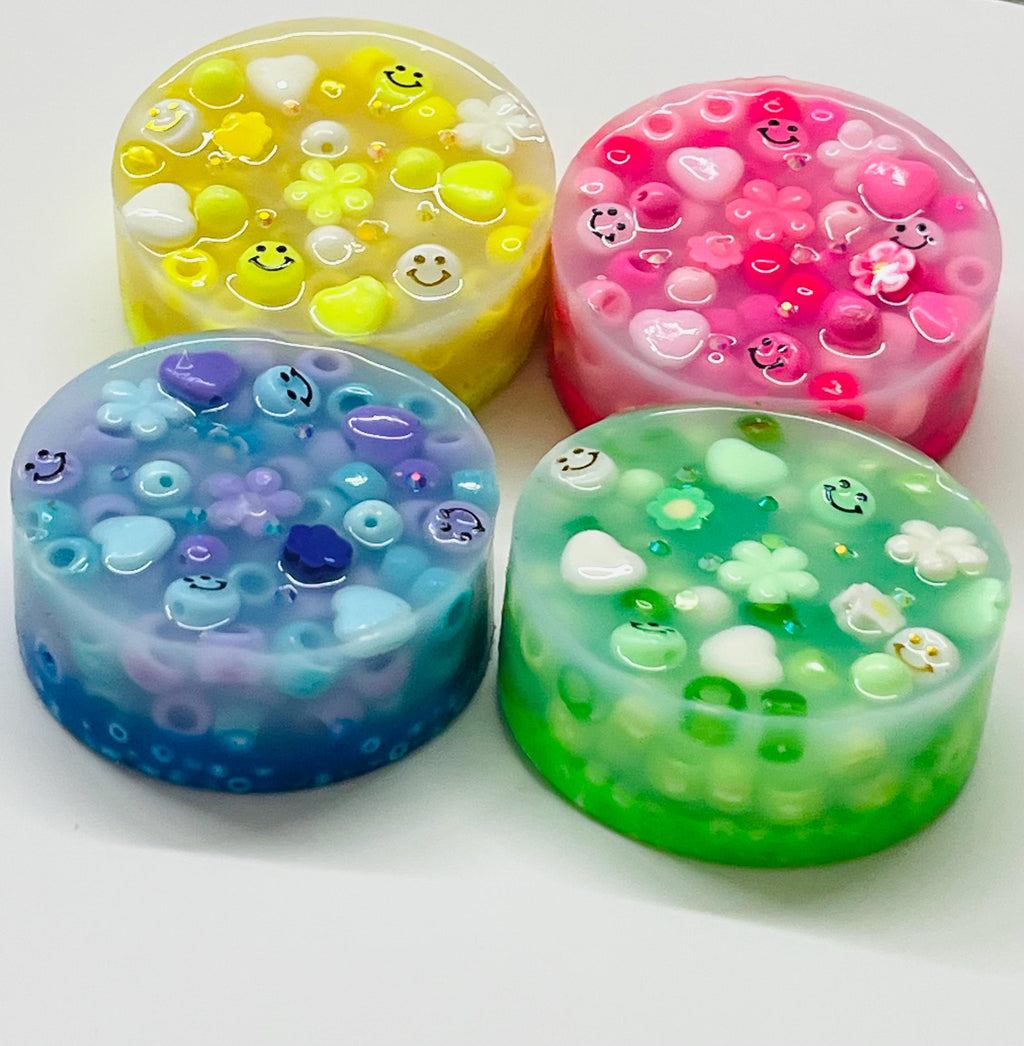 Therapeutic Picky Pad Set of 2, Silicone Fidget for Skin Picking, Anxiety Relief - Sensory Toy for SPD,  ADHD, & OCD. Fluorescent tones