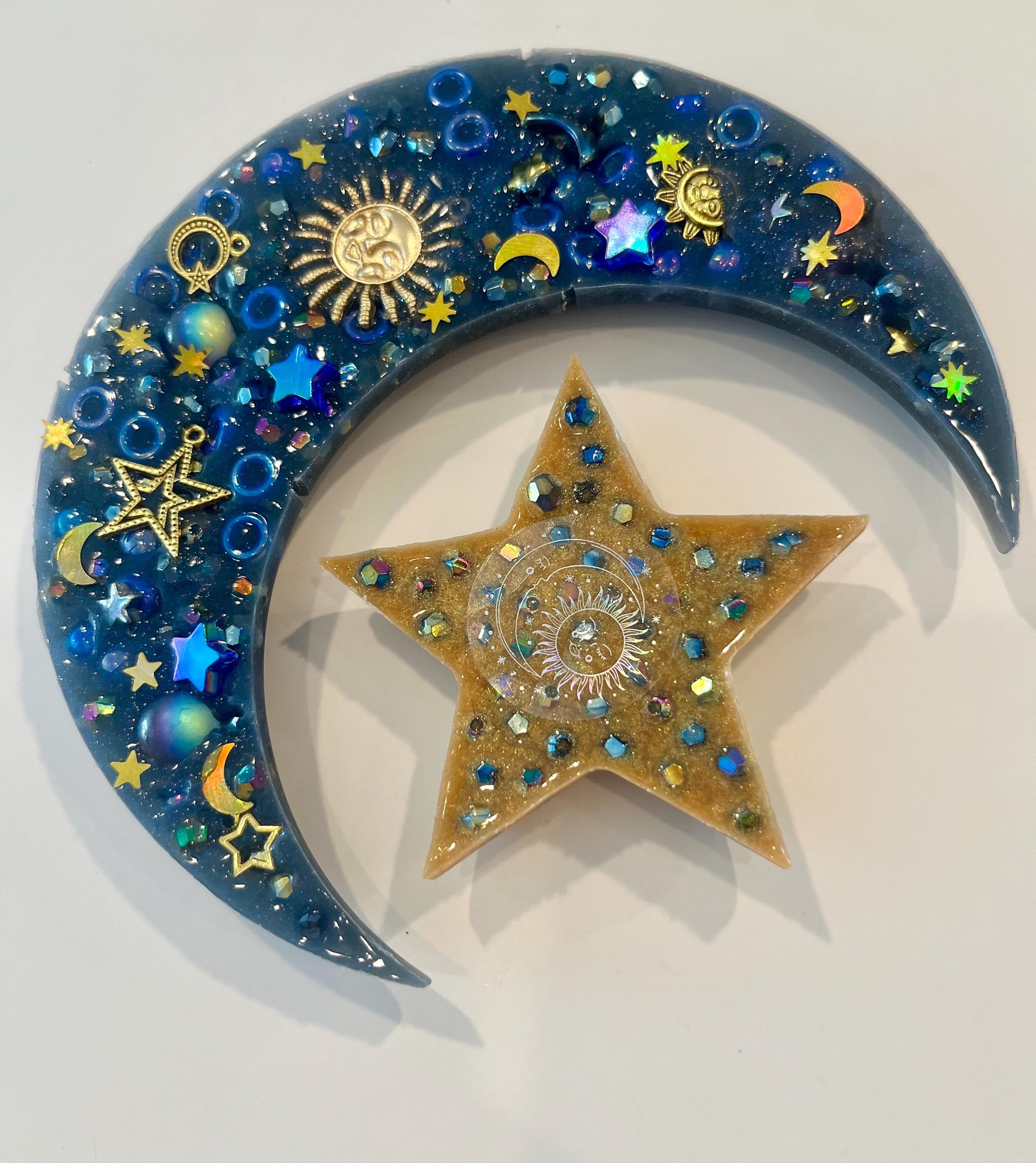 Star and Moon Celestial Sensory Fidget Pad