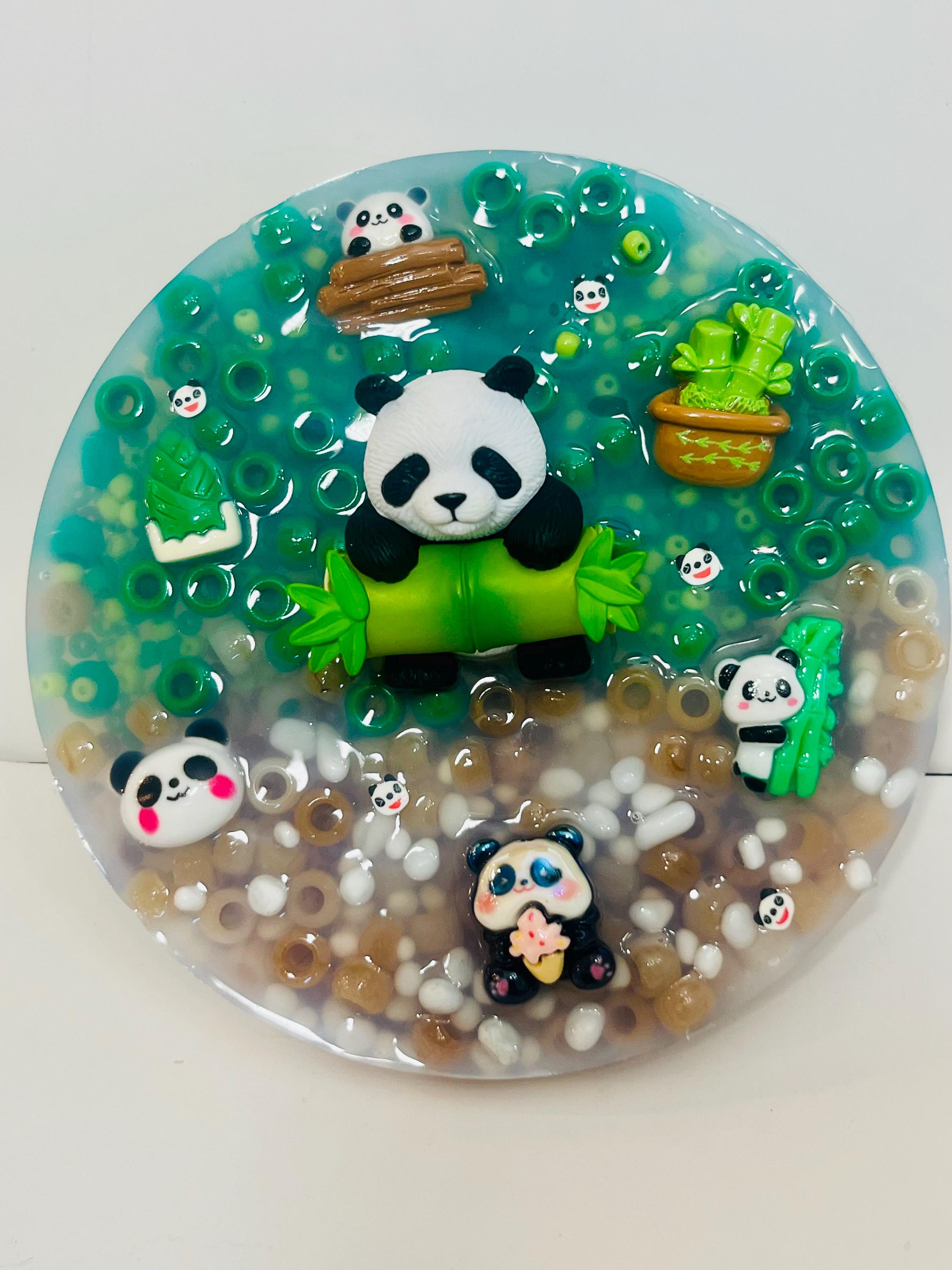 Kawaii Panda Sensory Fidget Pad - 5 Inch