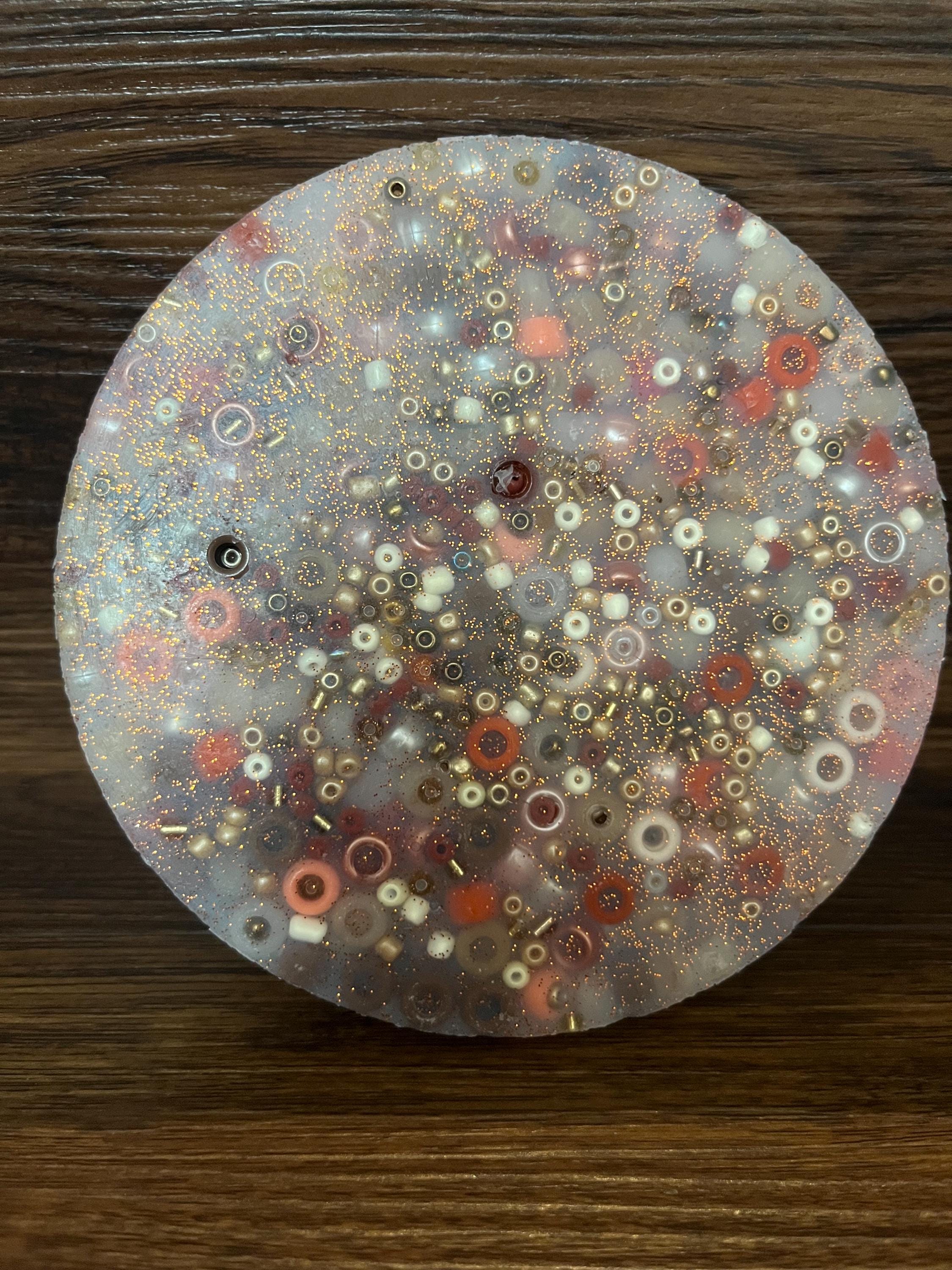 5” Inches  Take Me Home Picky Pad Full of Beads , Silicone Pad for Skin Picking,  Stress & Anxiety Relief , Dermatillomania