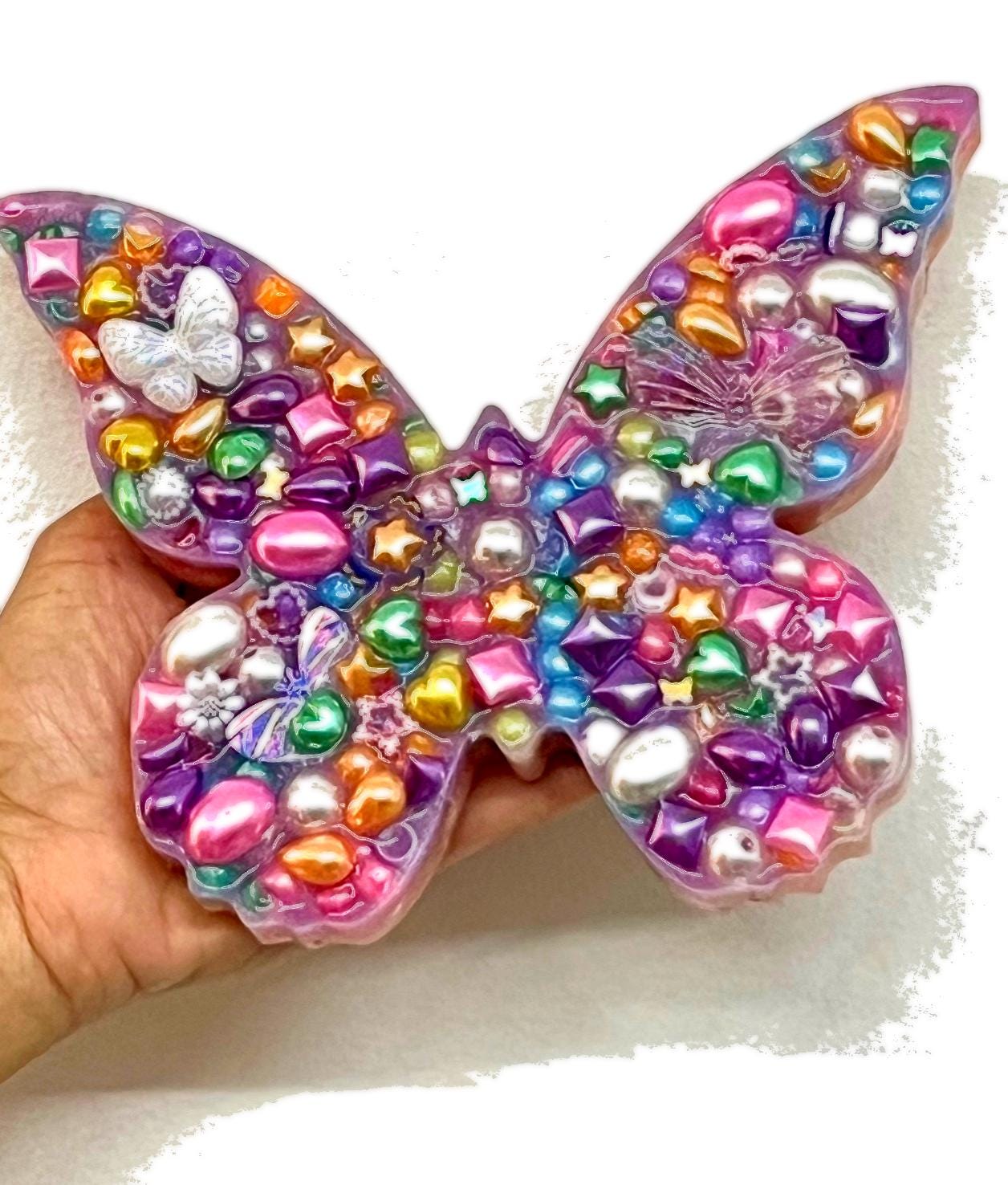 Giant Pearl Butterfly Sensory Fidget Pad