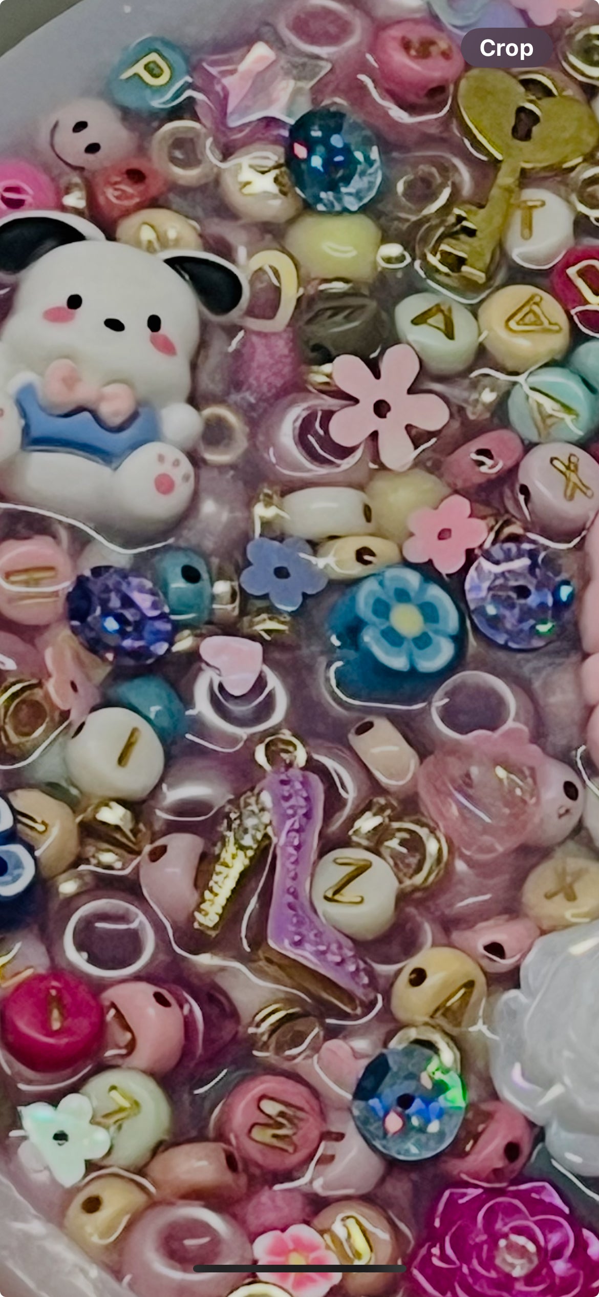 Friendship Beads Sensory Picky Pad: Kawaii Charms Fidget Toy