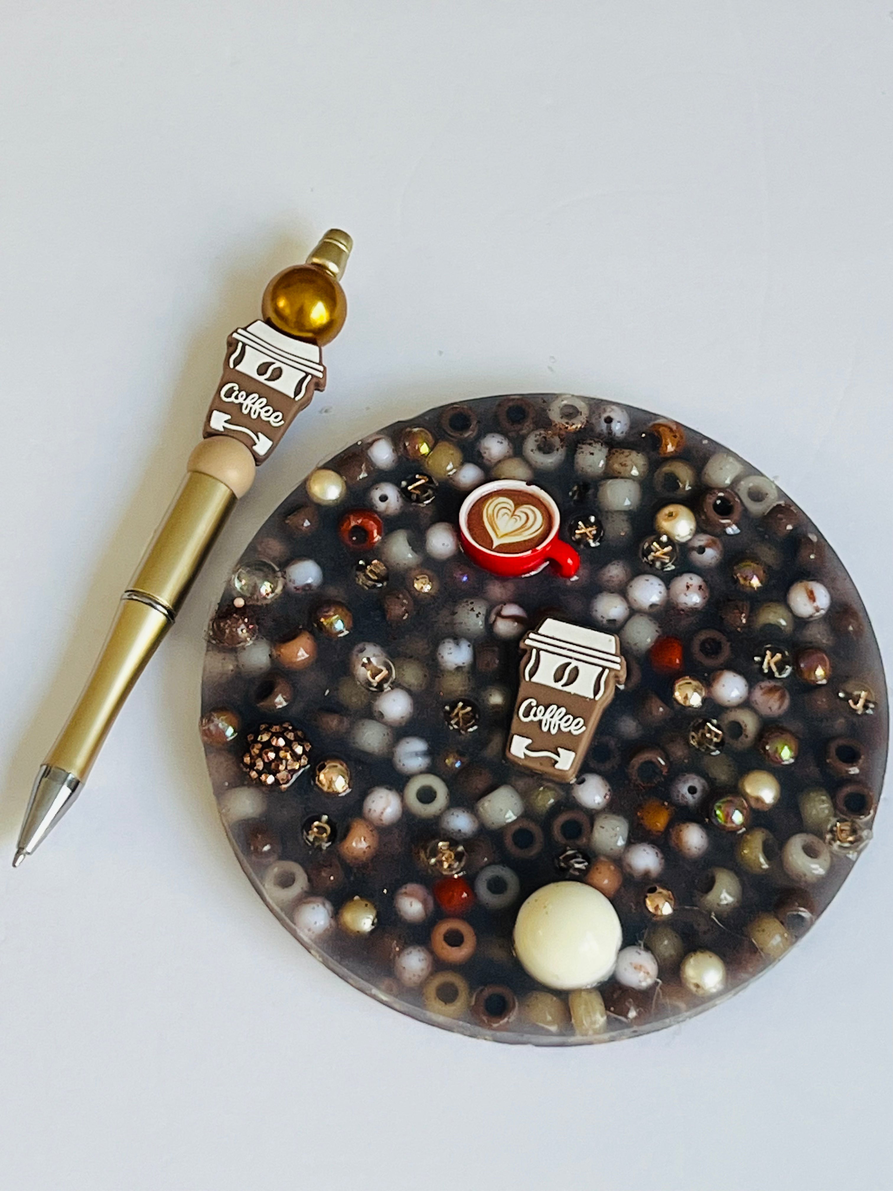 Coffee Lover Sensory Fidget Pad – Anxiety Relief, Skin Picking Alternative