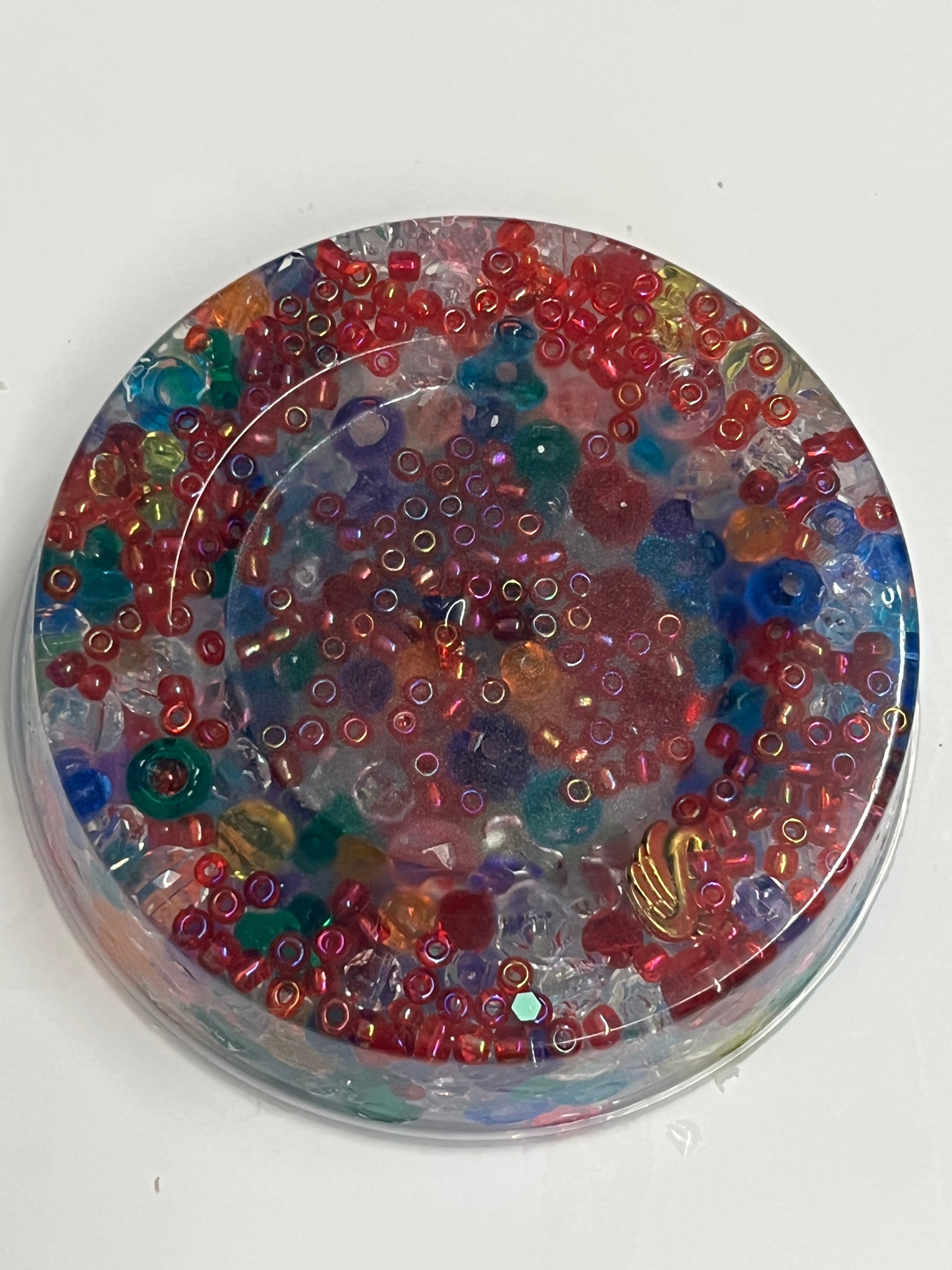 2-in-1 Sensory Fidget Pad | Reuseable Silicone Picky Pad