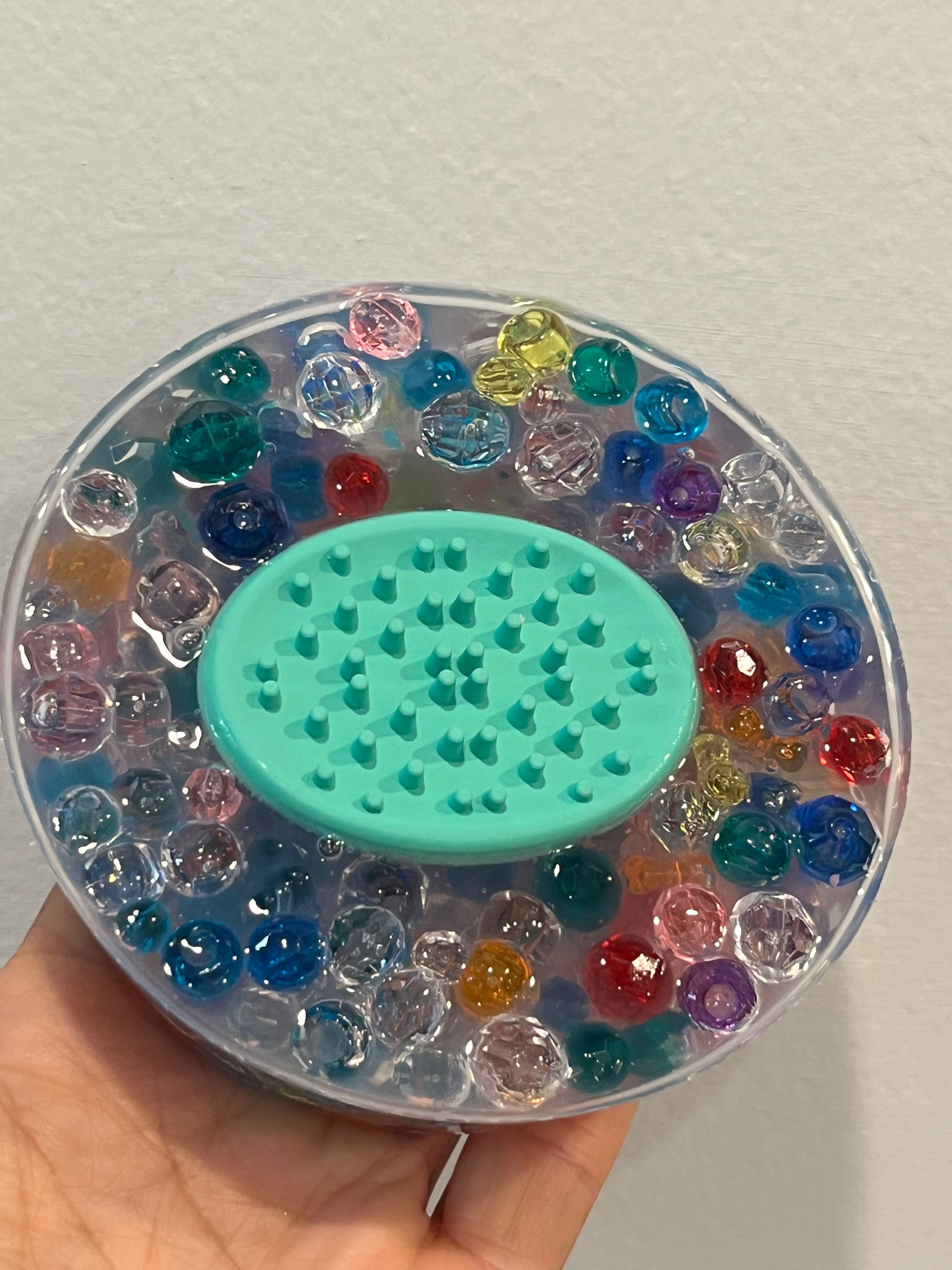 2-in-1 Sensory Fidget Pad | Reuseable Silicone Picky Pad