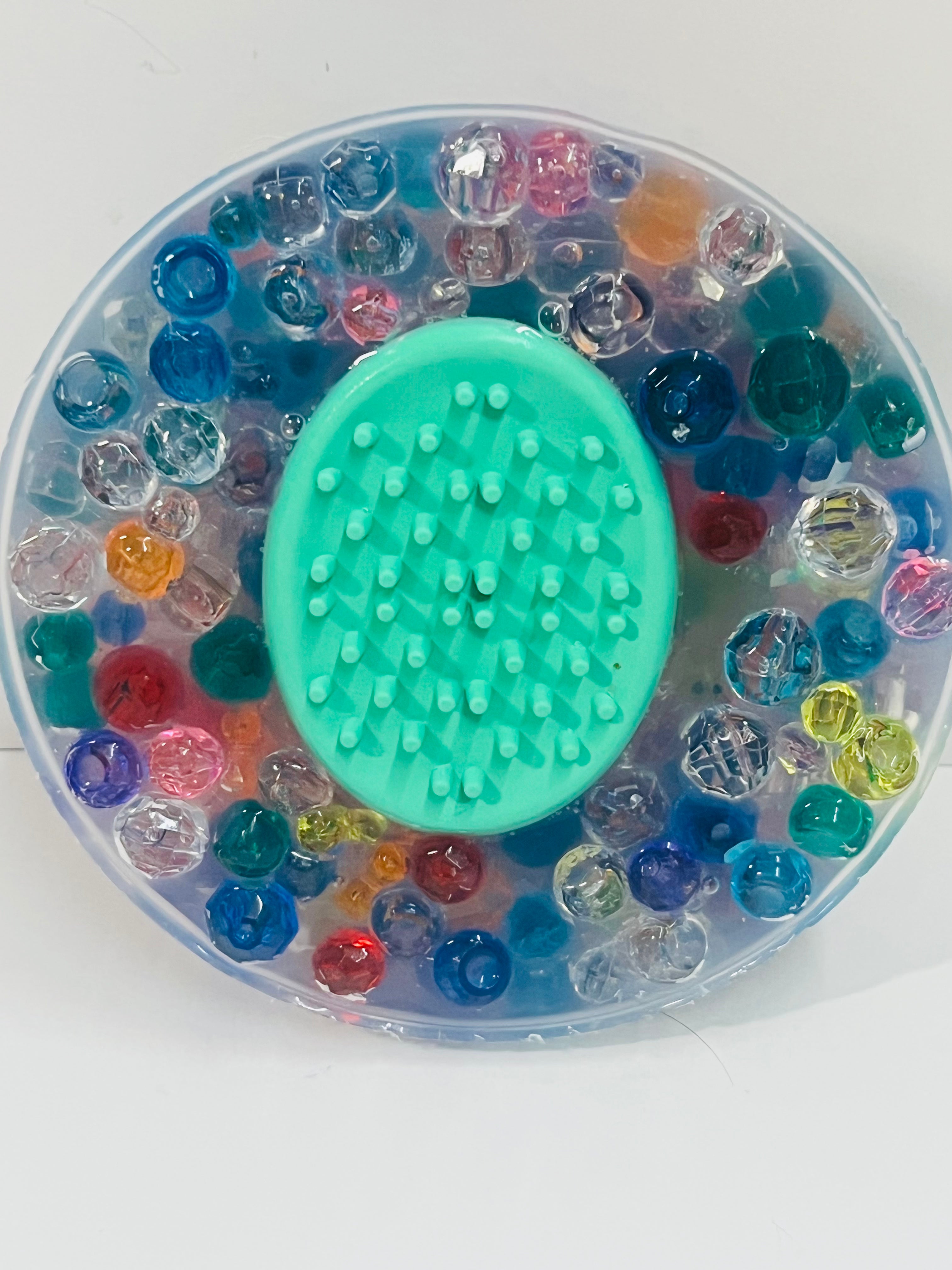 2-in-1 Sensory Fidget Pad | Reuseable Silicone Picky Pad