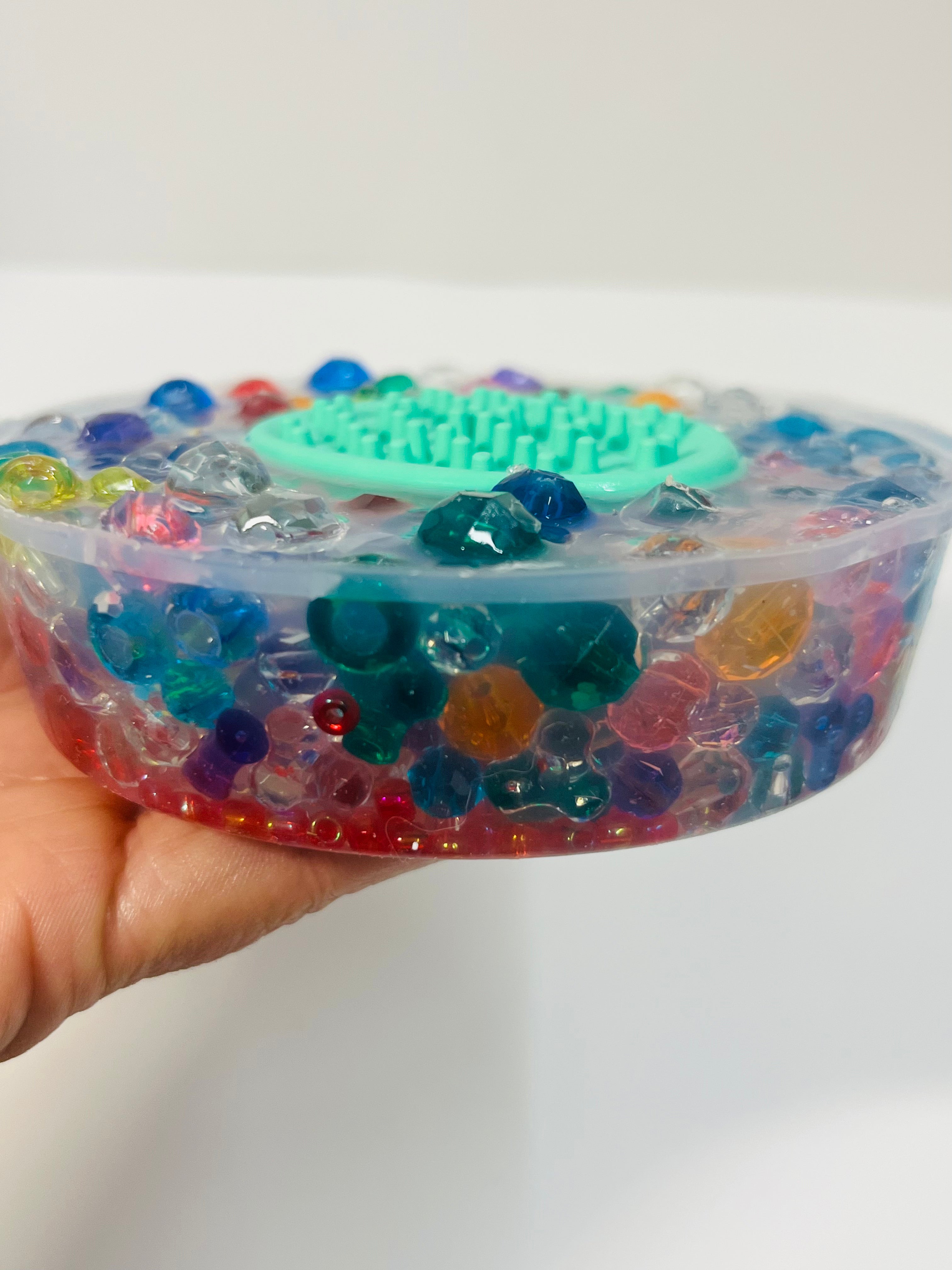 2-in-1 Sensory Fidget Pad | Reuseable Silicone Picky Pad