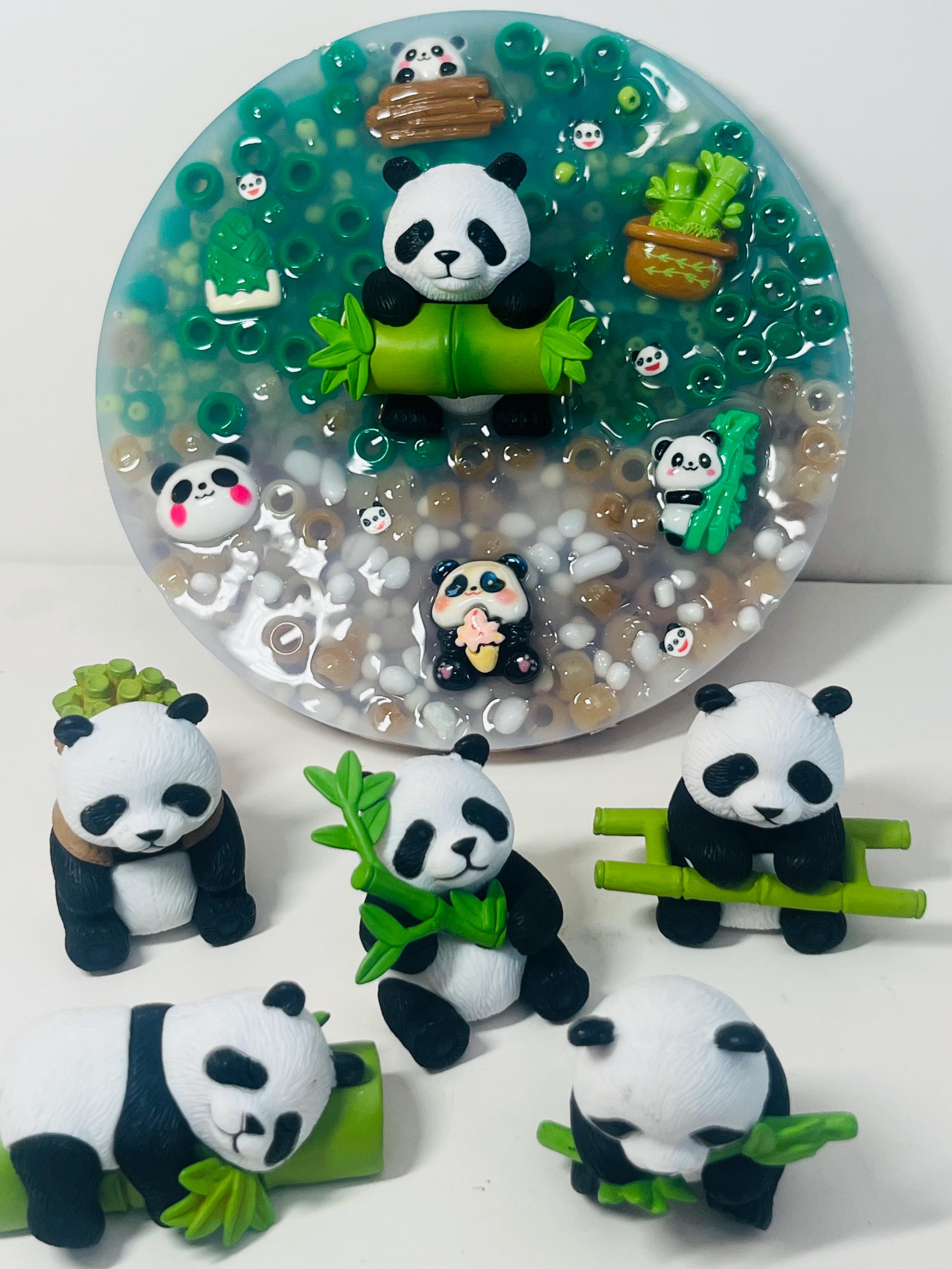 Kawaii Panda Sensory Fidget Pad - 5 Inch