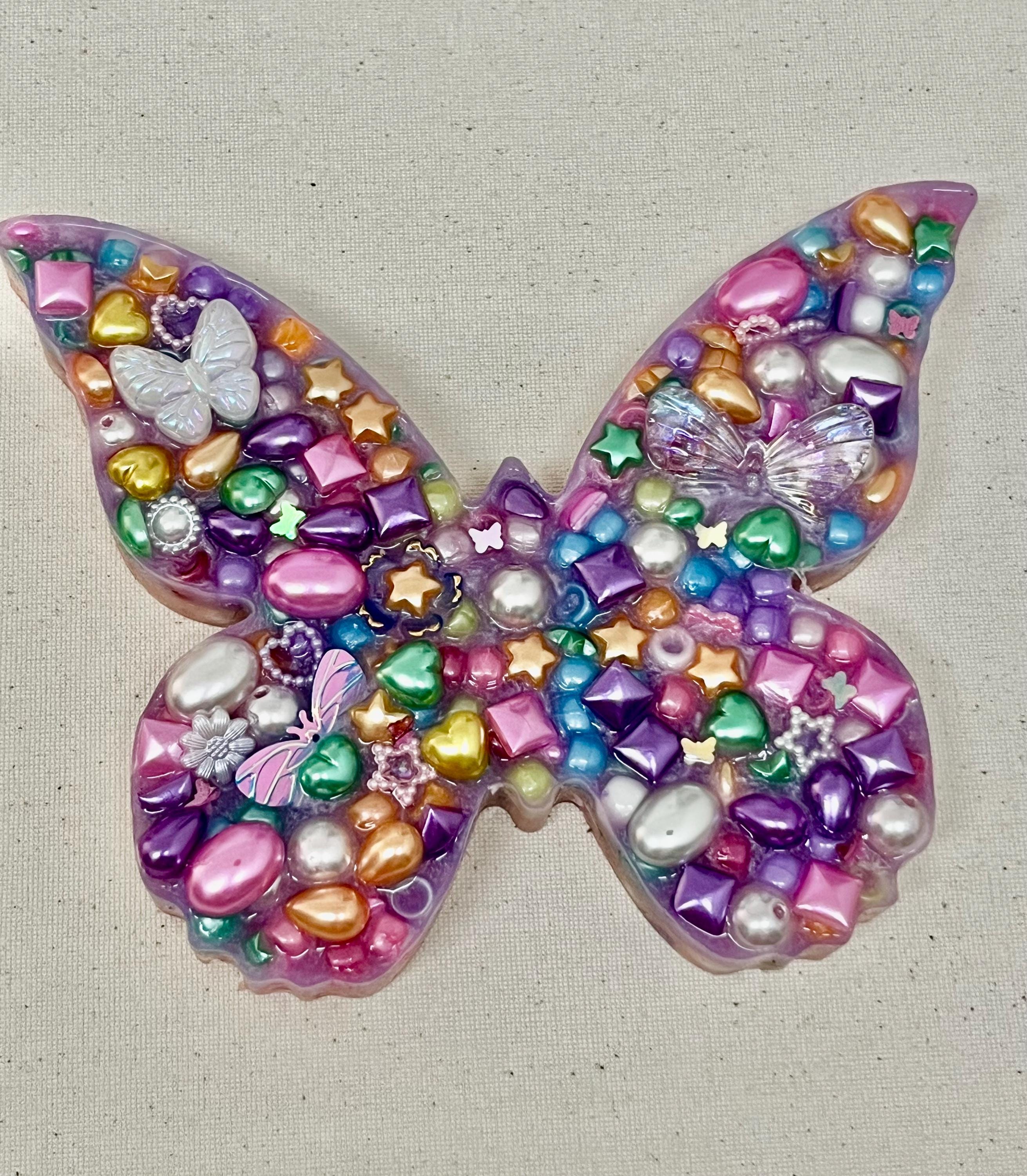Giant Pearl Butterfly Sensory Fidget Pad