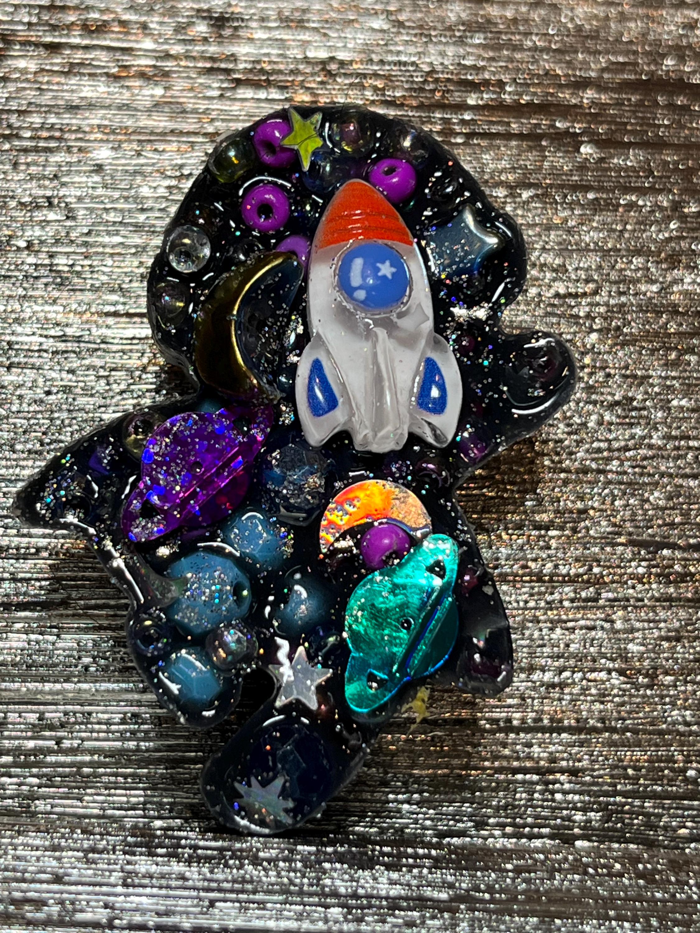 Galactic Trio Outer Space Sensory Fidget Pad