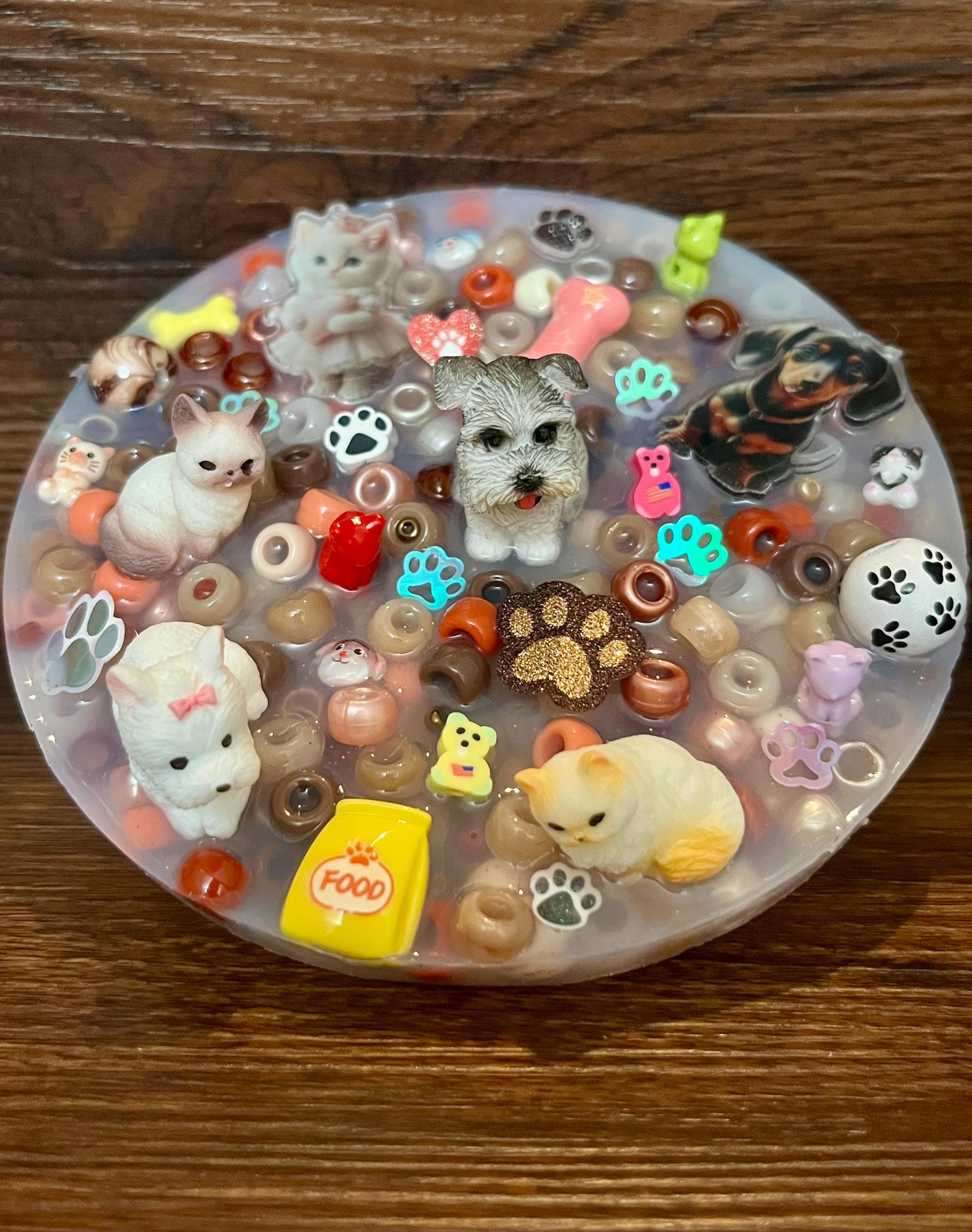 5” Inches  Take Me Home Picky Pad Full of Beads , Silicone Pad for Skin Picking,  Stress & Anxiety Relief , Dermatillomania