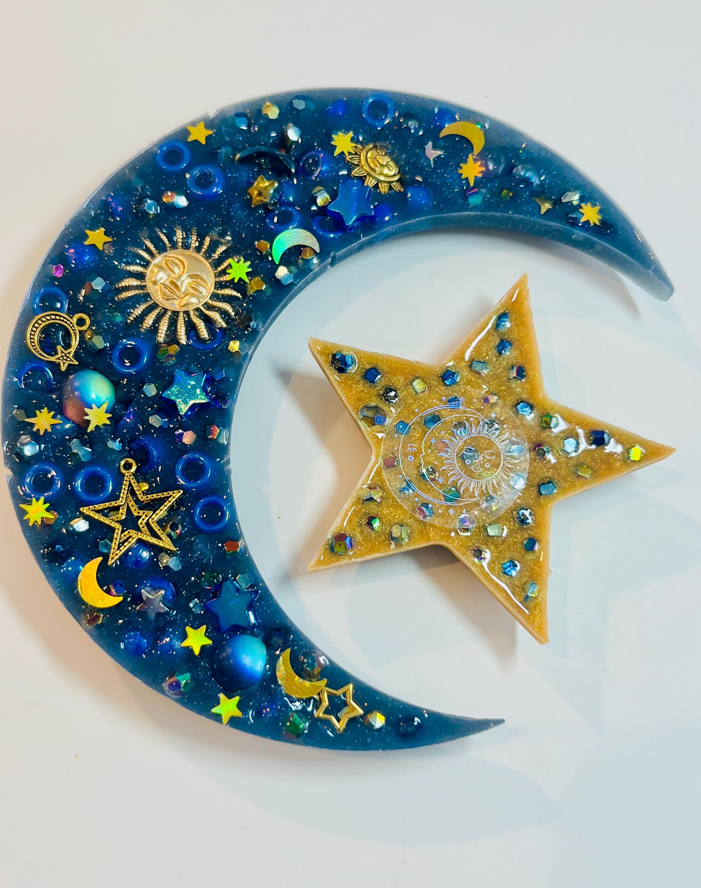 Star and Moon Celestial Sensory Fidget Pad