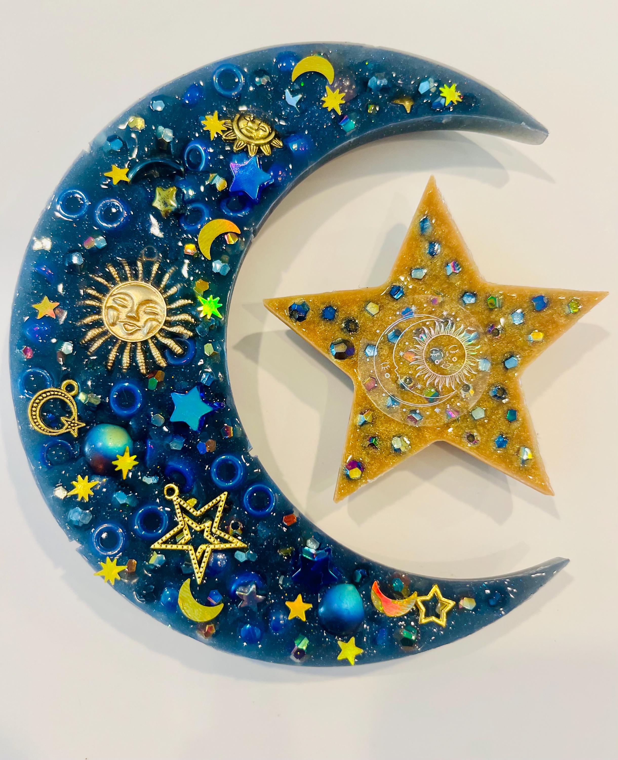 Star and Moon Celestial Sensory Fidget Pad