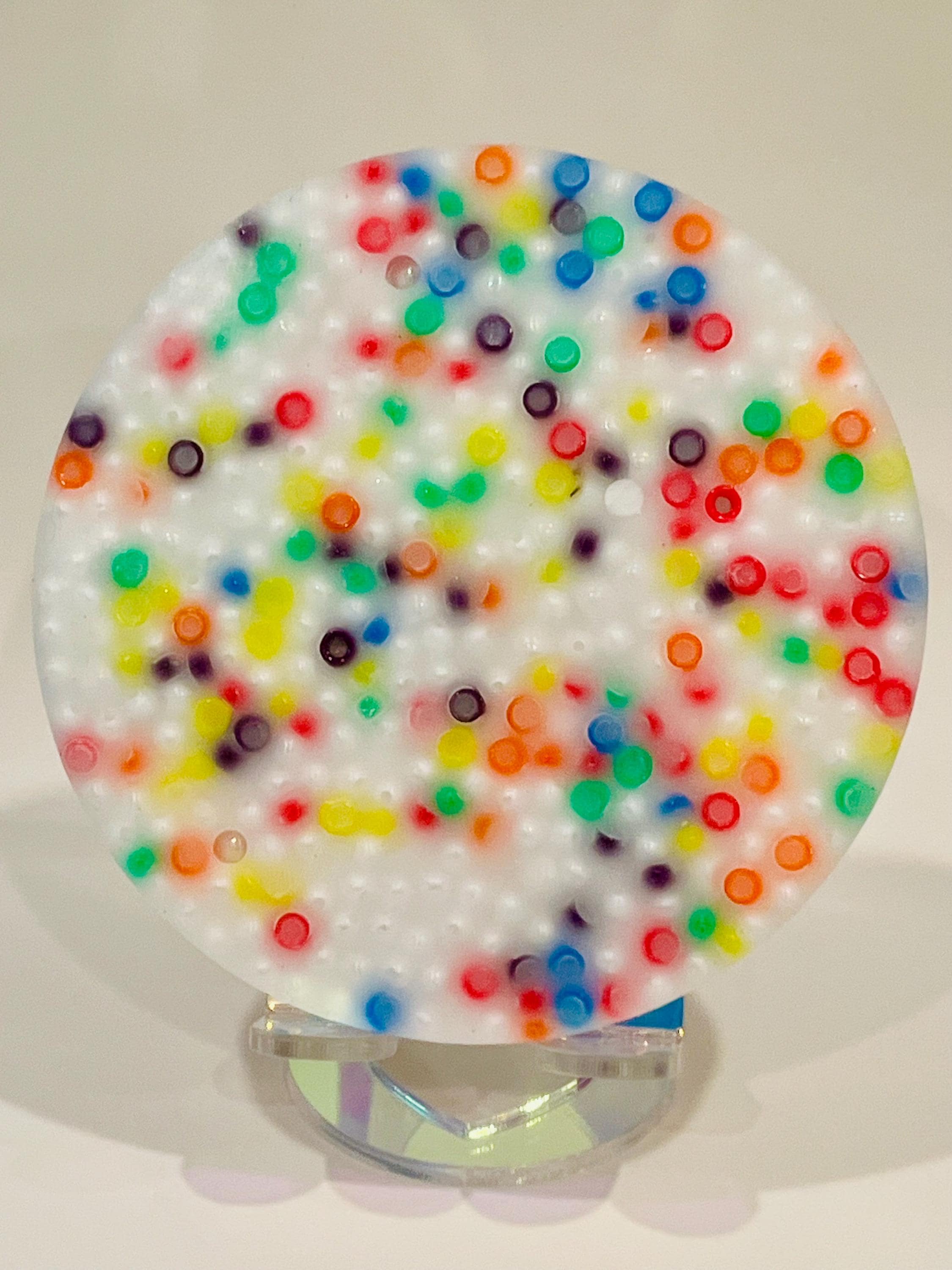 Adorable Milk and Cereal 5" Picky Pad for a Cute and Calm Day! – Sensory Fidget Pad– Therapy Toy-   Stress and Anxiety Relief - Skin Picky-