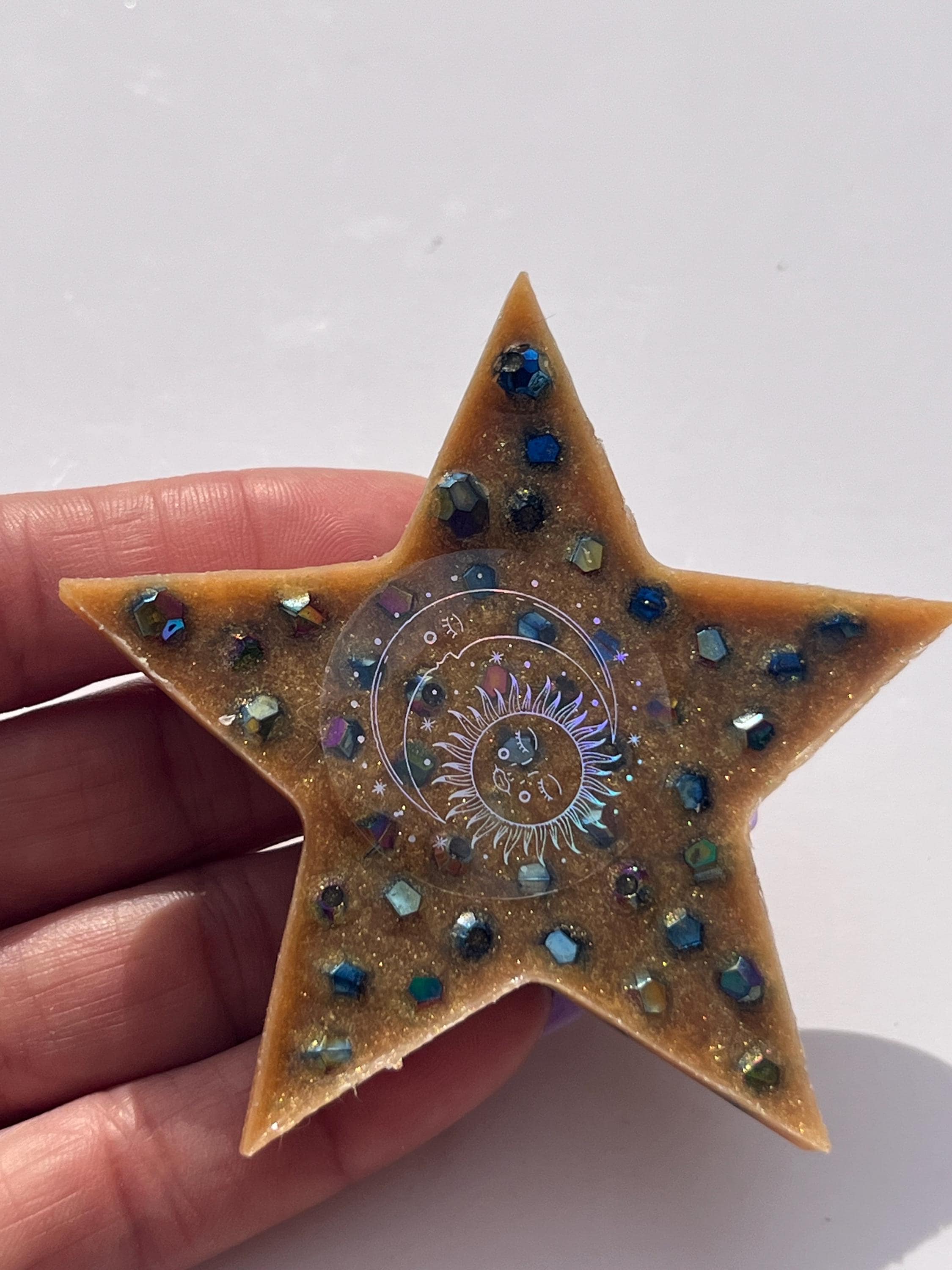 Star and Moon Celestial Sensory Fidget Pad